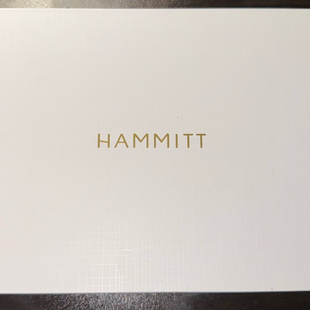 Hammitt White and Gold Box